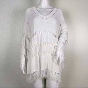 Ramy Brook Bobbi tassel poncho